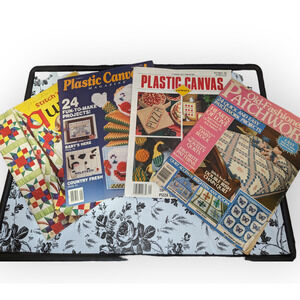 VTG Magazines Plastic Canvas Asstd. 80s 90s Quilting Needlework Crochet Patterns